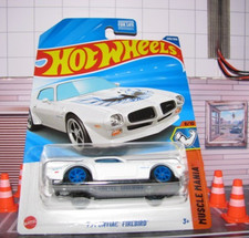 2025 Hot Wheels #230 Muscle Mania '73 Pontiac Firebird, w/Real Riders Wheel Swap