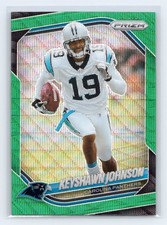 2025 Panini Prizm #264 Keyshawn Johnson Green Wave