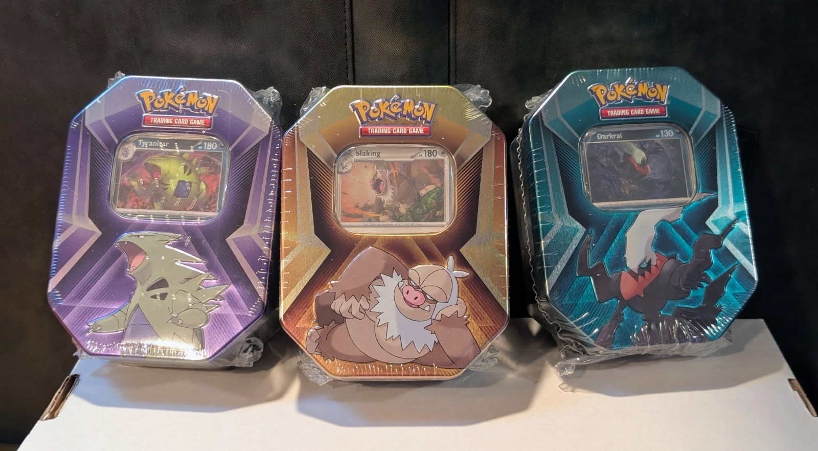 Pokemon TCG Triple Whammy Tins (Complete Set, Factory Sealed)
