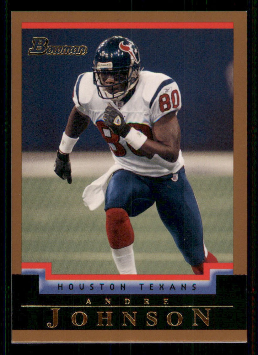 2004 Bowman Gold #18 Andre Johnson
