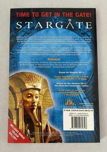 Stargate SG-1 : The Illustrated Companion Season 7 & 8 Paperback Book T. Gibson - Picture 2 of 3