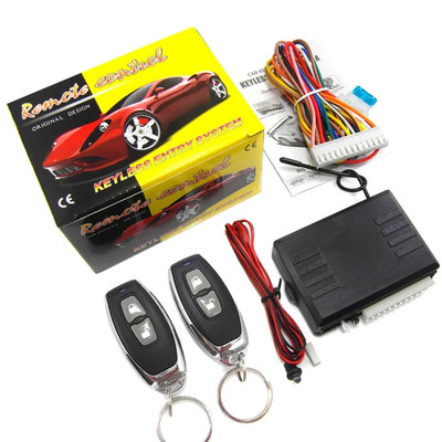 Auto Alarmanlage Schlüsselloser Zugang Fernbedienung Universal Auto Lock Unlock Kit