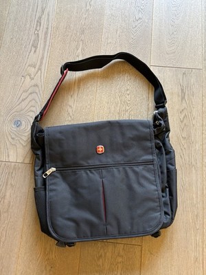 Umhängetasche Wenger Swiss Schwarz Laptoptasche Neu Aktentasche