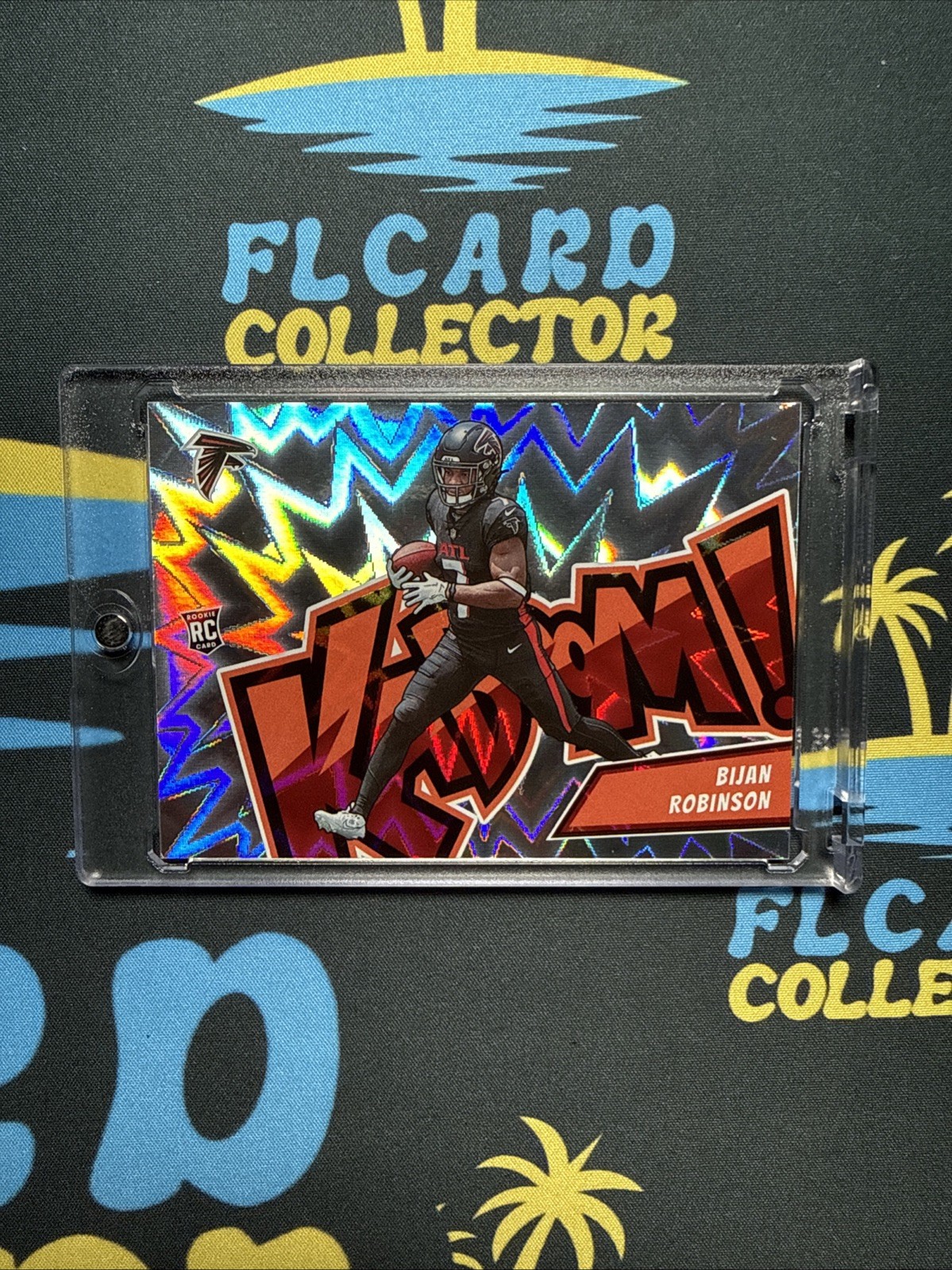 2023 Panini Absolute - Kaboom! Horizontal Bijan Robinson #14 (RC)