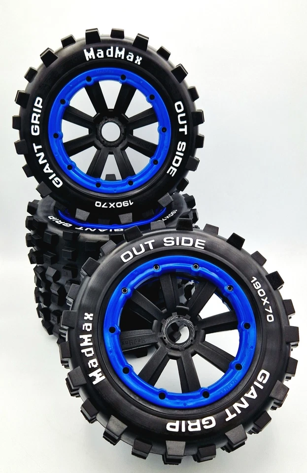 RC MadMax Reifen LS-1101 ❌️NEUWERTIG❌️ 190 x 70 mm – Für 1:5er Modelle – 4 Stück - Bild 2 von 4