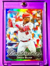Jordan Walker RARE SILVER REFRACTOR ROOKIE CARD BOWMANS BEST MASTERPIECES SP RC!