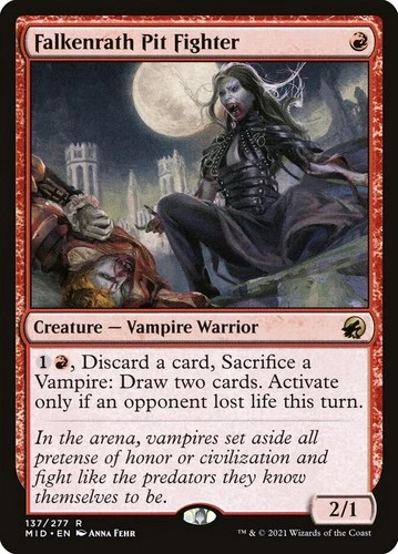 Falkenrath Pit Fighter (137) Innistrad: Midnight Hunt MID MTG Magic
