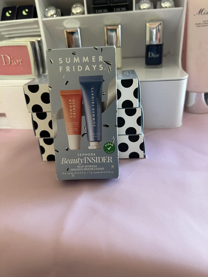 Summer Fridays Lip Butter Balm Set 2pc Mini Clean Skincare Sephora Beauty Inside - Image 2 of 2