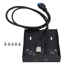 Face avant de lecteur de disquettes 19PIn High Speed USB3.0 2-Port pour Win7/8