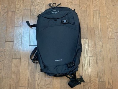 Osprey Kamber 20 Rucksack schwarz Snowboard Ski Ausrüstung Aufbewahrung kompakt