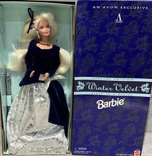 Winter Velvet AVON Exclusive Special Edition Barbie Doll 1995 Mattel 15571