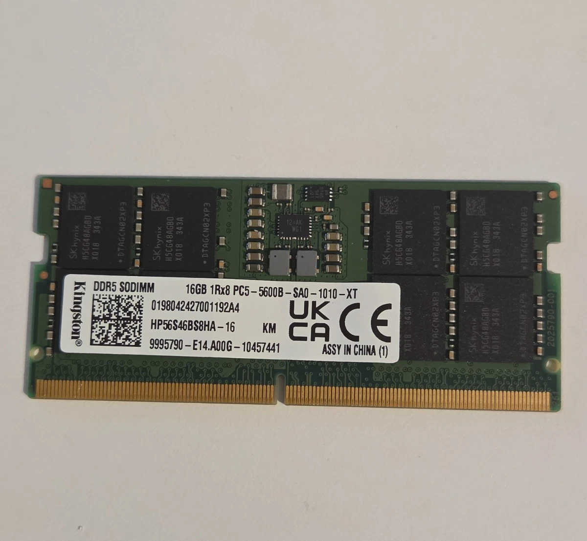 Kingston SO-DIMM 16 GB Computer Memory (RAM) for sale | eBay