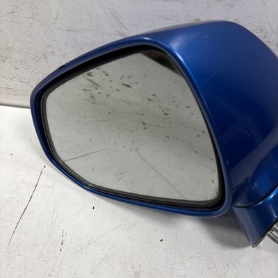 07-08 Honda Fit Left Driver Door Mirror Blue 76250-SLN-A01ZA OEM