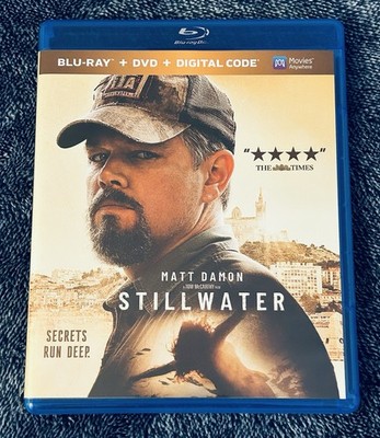 Stillwater Blu-Ray + DVD, NO DIGITAL, 2021, MINT with MINT CASE! Matt Damon