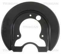 Spritzblech Bremsscheibe Triscan 8125 29250 Stahl FüR VW Golf 4 1J1 Variant 1J5