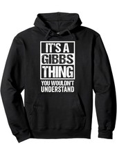Men'S  Women'S NCIS TV Show Hoodie - It'S a Gibbs Thing Graphic Sweatshirt, Bla