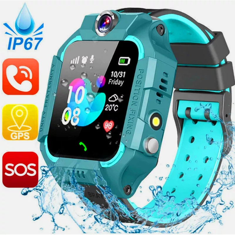 Kids Smart Watch Camera GPS Tracker SOS Call Phone Watches For Boys Girls Gift - Image 4 of 4
