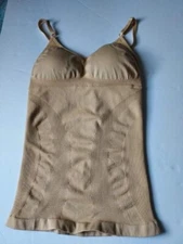 Shapewear Control Top Tank Size Medium Adjustable Straps