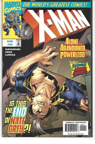 X-Man 29 Roger Cruz Cover