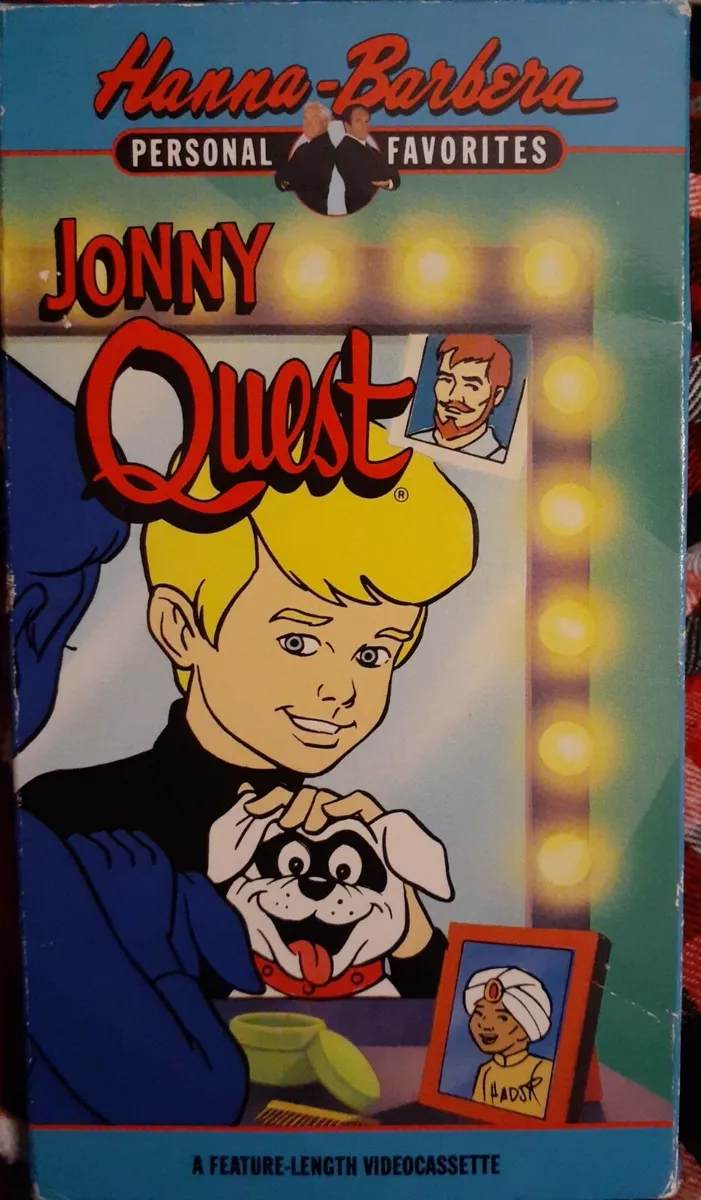 Jonny Quest (VHS, 1989) Hanna-Barbera Personal Favorites Animated