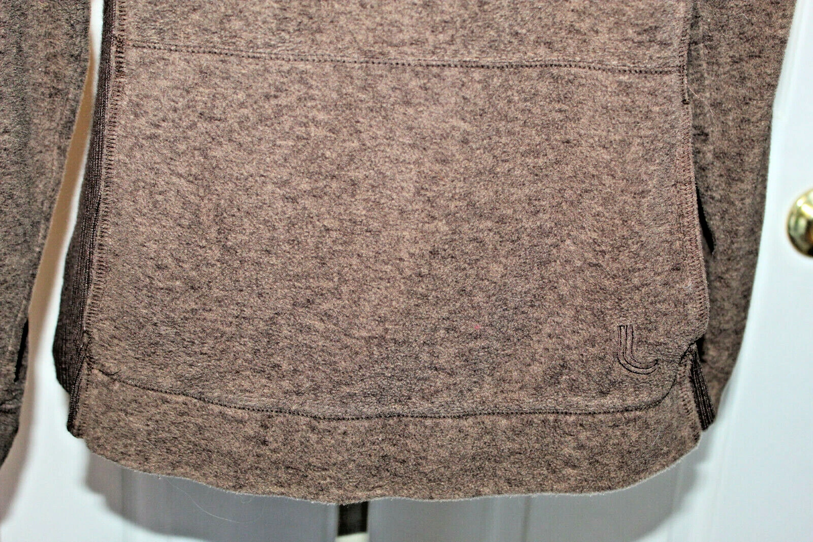 lole fleece knit insert pullover shirt