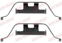 Quick Brake 109-1201 ZubehöRsatz, ScheibenbremsbeläGe FüR Bmw, Land Rover