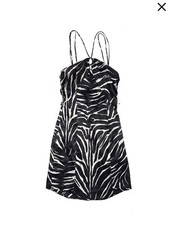 Classic Zebra Print Dress By Zara NWT/Small