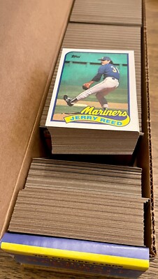 1989 Topps Baseball Cards 1-250 (NM) - You Pick - Complete Your Set