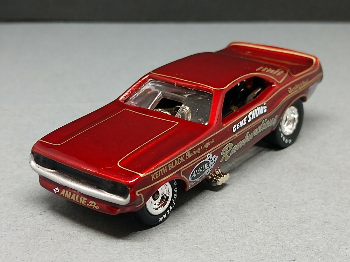 LIMITED EDITION NHRA 1970 GENE SNOW'S RAMBUNCTIOUS FUNNY CAR 1/64