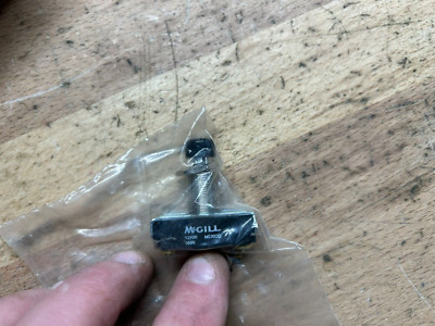 McGill 100N Momentary Normally Open 12mm Push Button SPST 15A @ 120v, 10A @ 277v