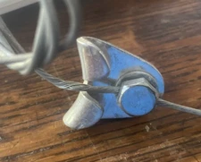 Vintage Cable Hanger Straddle Yoke Cantilever Brakes large Road Bike