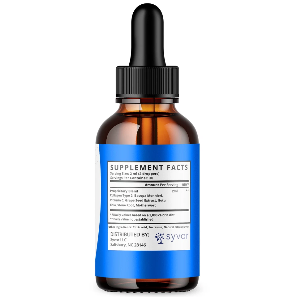 (Paquete de 2) Gotas de apoyo sanguíneo Glyco Shield suplemento vitamínico avanzado 2 ml Foto 2 de 4