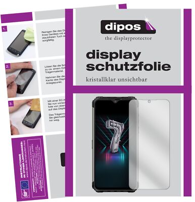 2x Schutzfolie für Ulefone Armor 7 klar Displayschutzfolie Folie Display Schutz