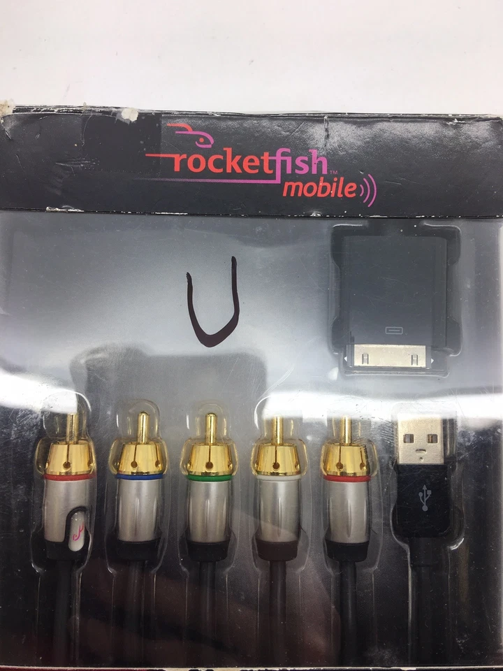 Rocketfish Mobile RF-ACNT2 Component Video Cable for Apple iPhone, iPad and iPod - Image 3 of 3