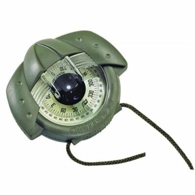 Plastimo Iris 50 Hand Held Marine Compass - Olive Green. Use for Boating Walking