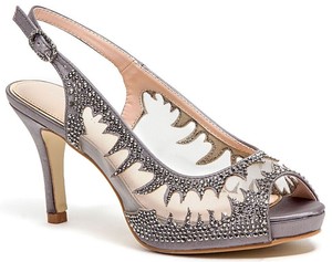 pewter slingback heels