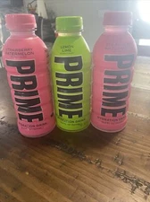 prime hydration Drink Lemon Lime X2 Strawberry Watermelon Not Opened