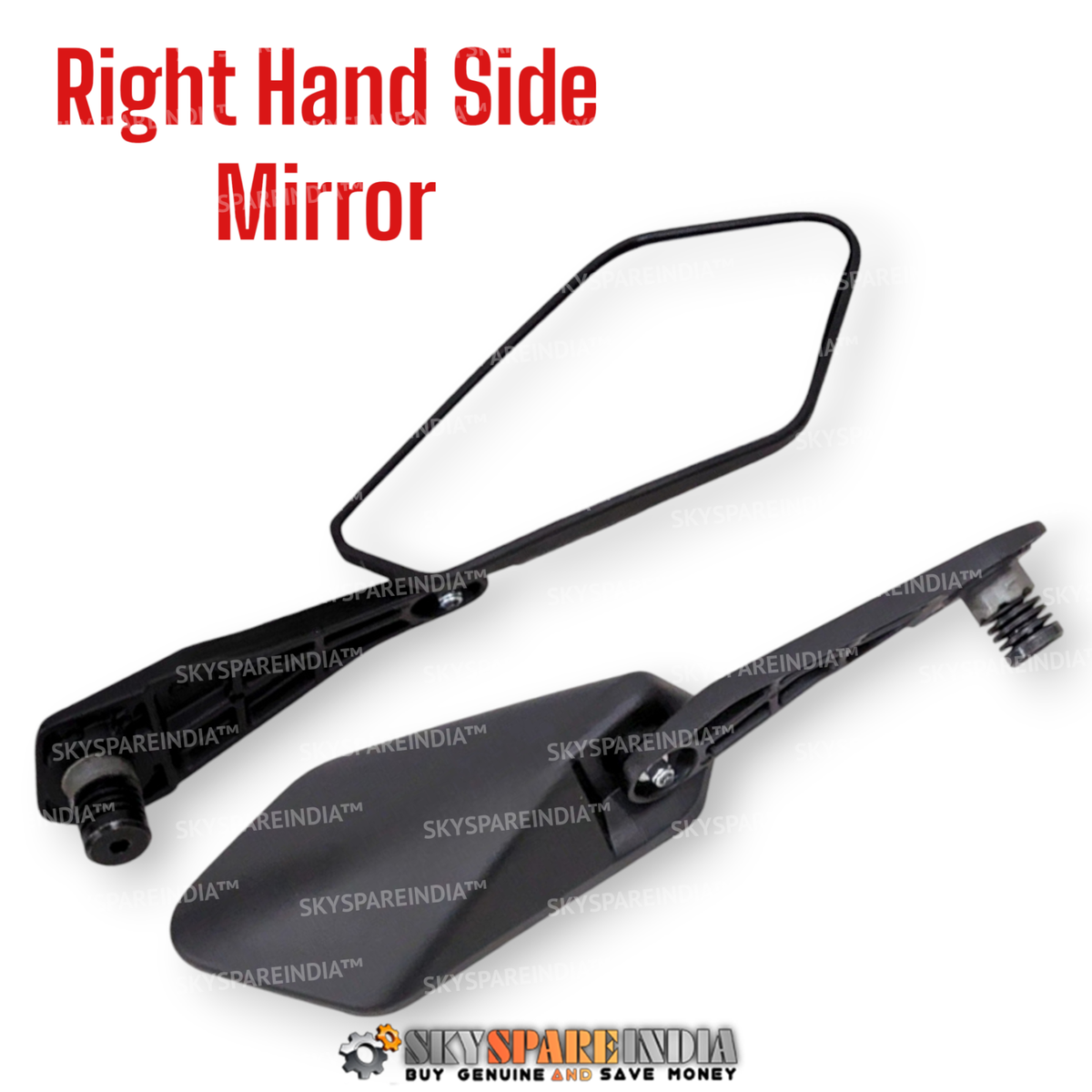 Rear View Mirror RH Compatible With KTM RC 125 200 390 Generation