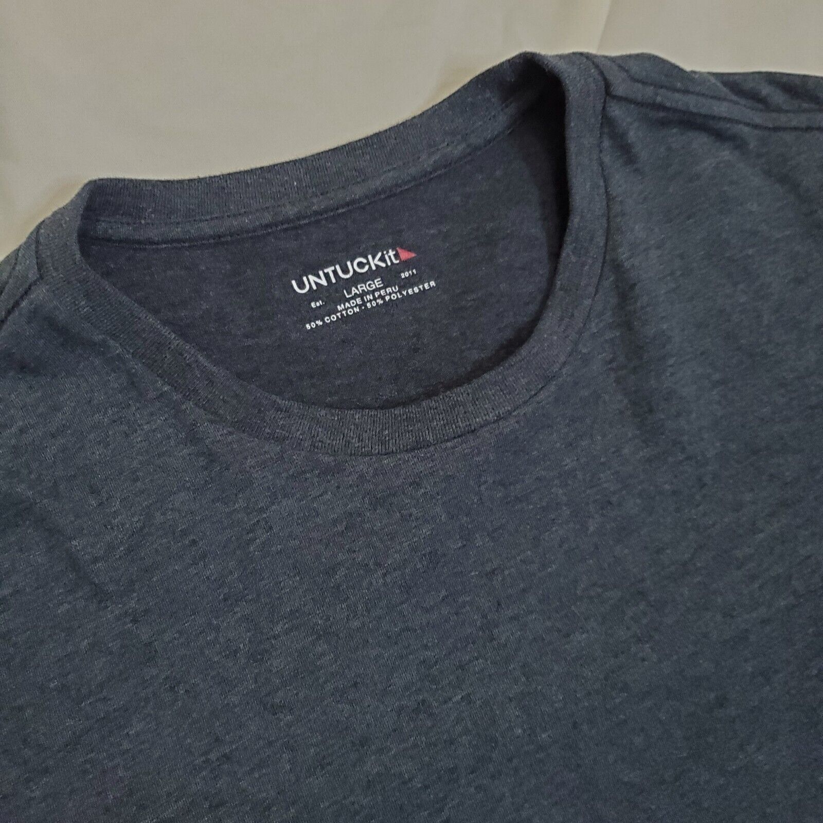 UNTUCKit Black Short Sleeve Shirt Size L - image 1