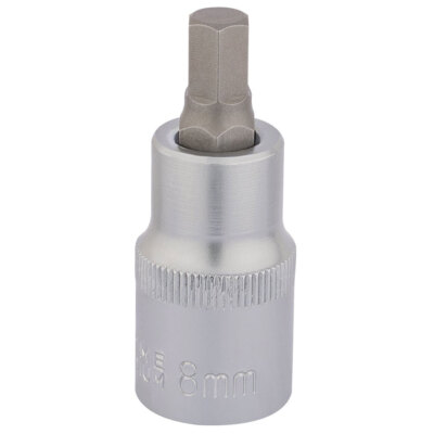 Draper Expert 16302 1/2'' Sq. Dr. Hexagonal Socket Bits (8mm)