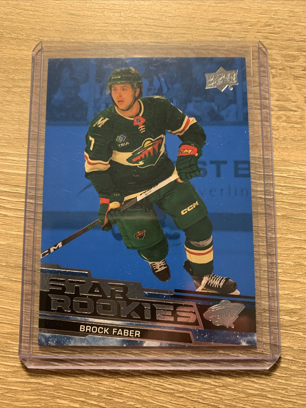 2023-24 Upper Deck Star Rookies Blue #6 Brock Faber