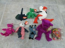 TY Beanie Baby's  8 8 Pc