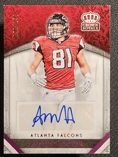 2016 Panini Crown Royale AUSTIN HOOPER Pink Auto RC Falcons /250