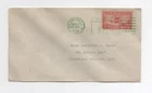 United States used on cover 649-50 first day green ink machine cancel