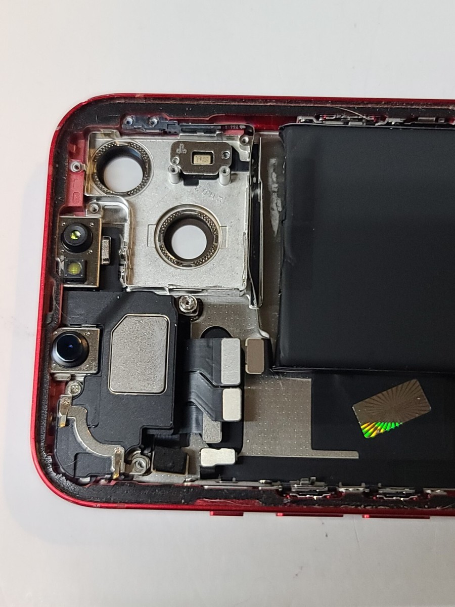 OEM Apple Iphone 13 Original Housing,Red,No RearCamera,Fair Cond