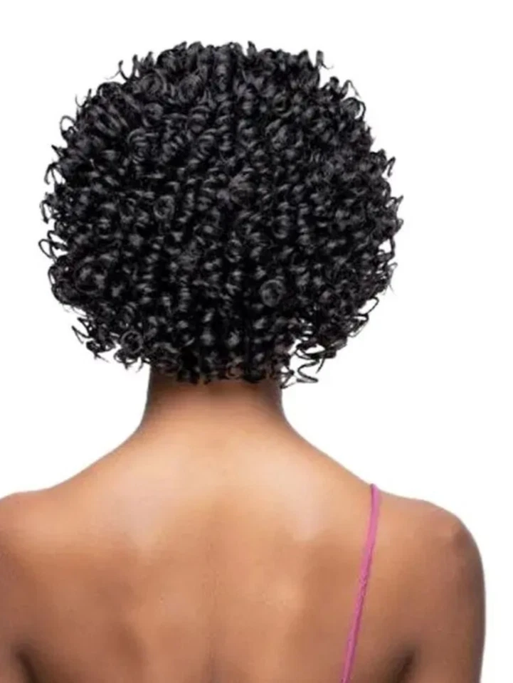 Pre-owned, but New With Tags Janet MyBelle Premium Synthetic Wig - CHAKA*choco. - Image 3 of 4