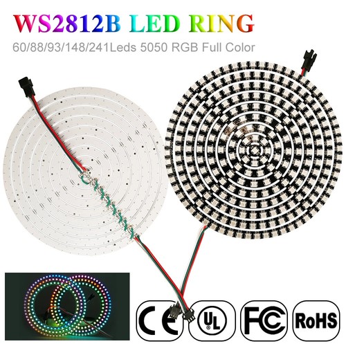 DC5V WS2812B LED Ring Individul AddressabIe 3Pin WS2812 IC BuiIt-in ...