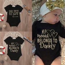 Newborn Baby Boy Girl Romper Bodysuit Jumpsuit Sunsuit Playsuits Outfits Clothes