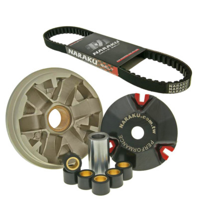SPORT Variomatik Variator NARAKU +Keilriemen Peugeot Ludix Jetforce C Tech TSDI