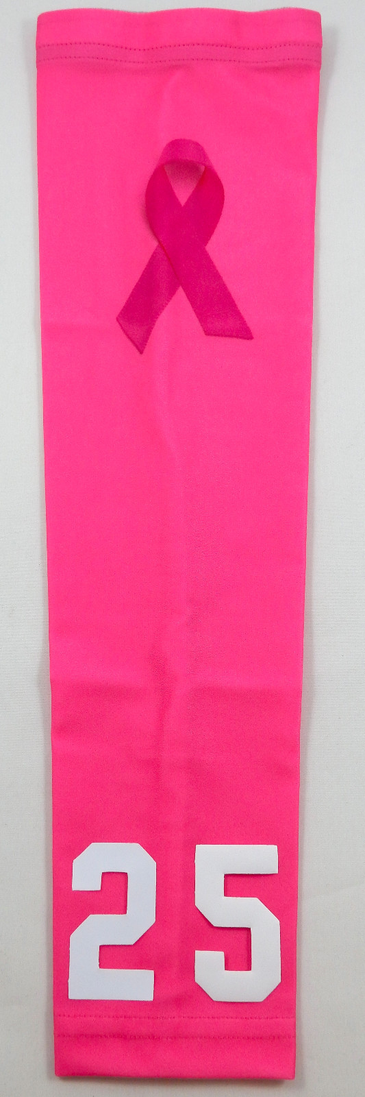 NEW! Custom Number ADULT MEDIUM Sports Arm Sleeve HOT PINK BREAST